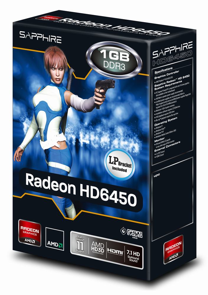 Скачать драйвер sapphire radeon hd 6450