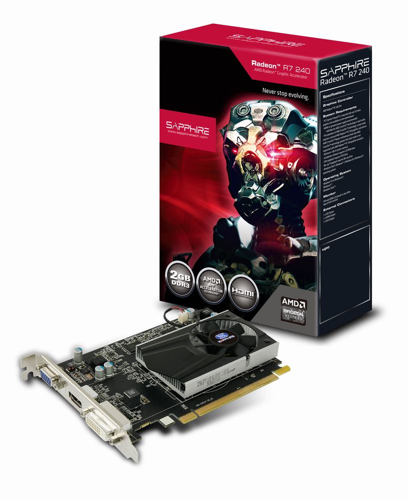     Radeon R7 240  7 -  3